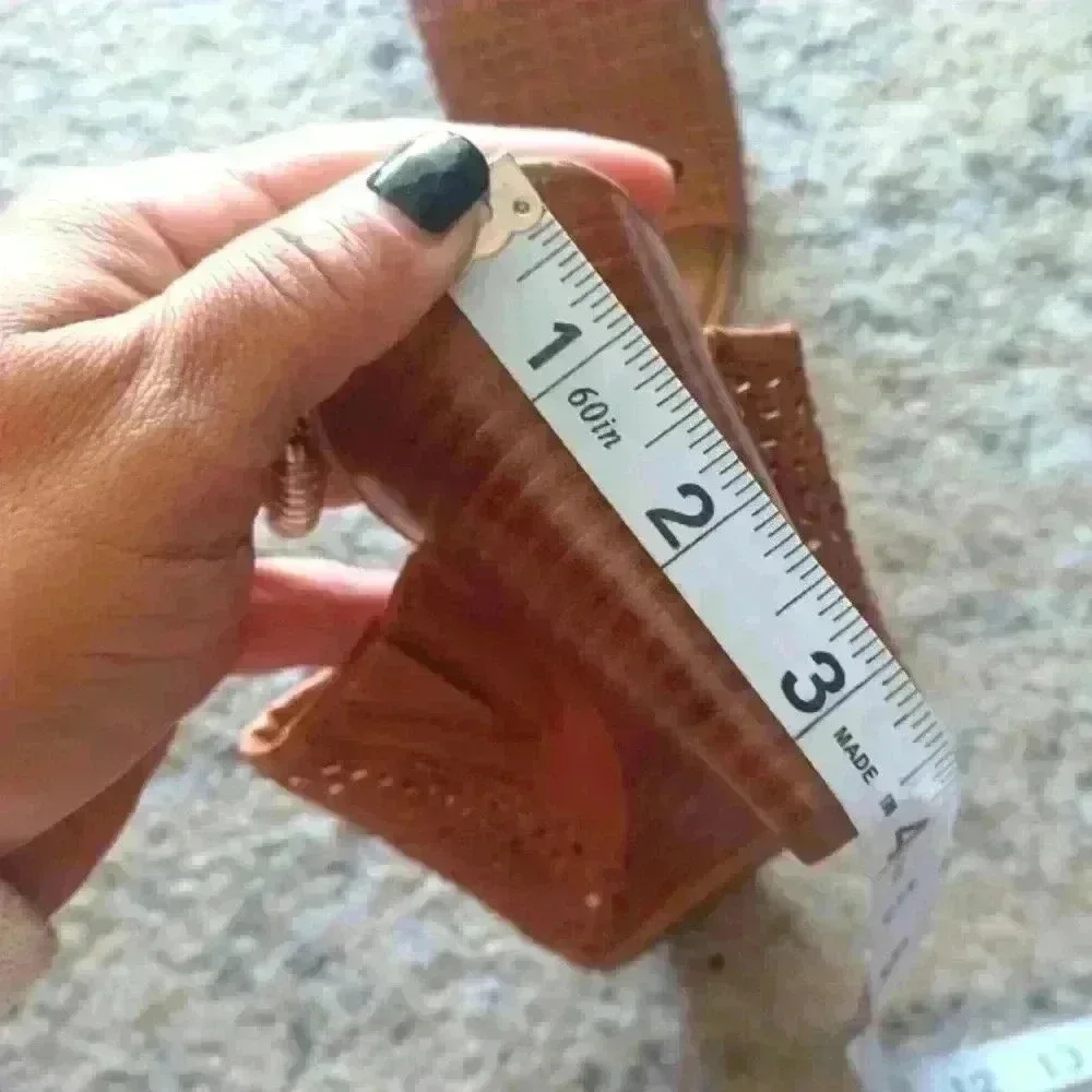 Franco Sarto stacked wedge